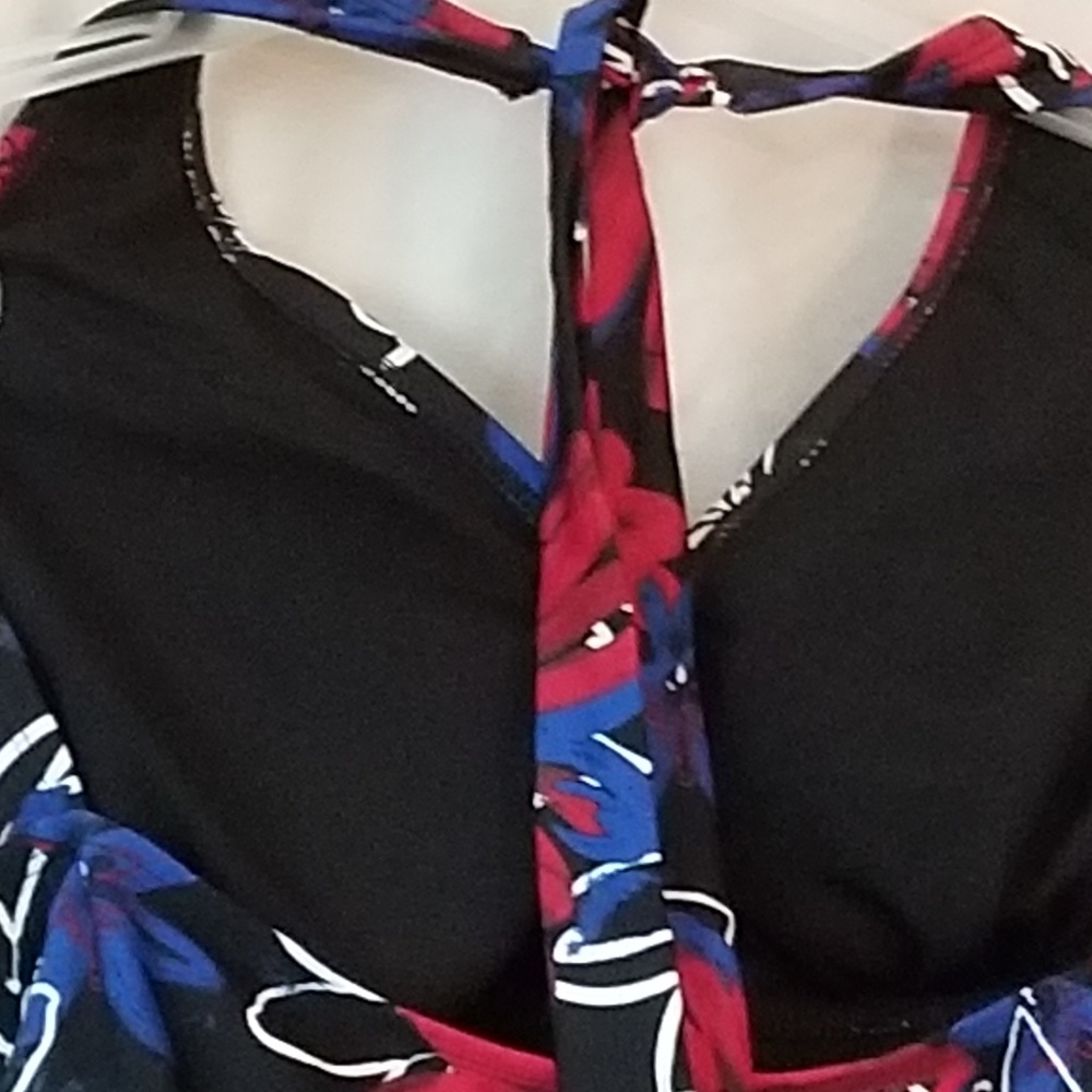 COPY - RW&B Swim Halter Tankini - Picture 3 of 8